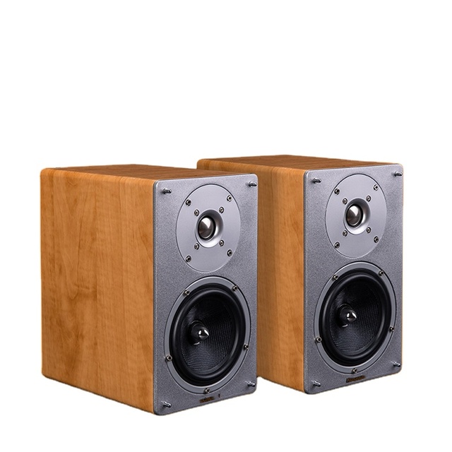 100W 5.5 Inch Bookshelf Speakers Monitor Passive Fever Hifi Surround High Fidelity Home Audio Music Sound Amplifiers Speaker