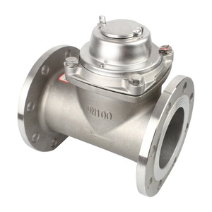 Compteur d'eau analogique Lxlc 50 300, prix fabricant, en acier inoxydable, à bride de 4 pouces, 16 Lxlc 50 300 - Product Image 2