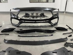 Pièces de voiture Auto Bodykit Full Body Kit Ensemble de Mise À Niveau A45S UN 45 S Lifting Pour <span class=keywords><strong>Mercedes</strong></span> W177 UNE Classe <span class=keywords><strong>A250</strong></span> A200 A180 Grille Pare-chocs - Product Image 3