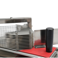 Wereldwijde Bestseller Professionele Handmatige Roestvrijstalen Tomatensnijmachine Uiensnijmachine Met Mes