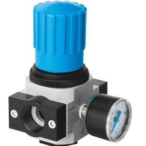 Festo Compact Cylinder Advu 32 40 A P A <b>Thin</b> Walled With Guide Rod Dual Function Magnetic Elastic Buffer - Product Image 2