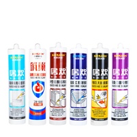 GP RTV Acetic Glass Sealant Glue Waterproof Clear Silicone Sealant for Window Prix