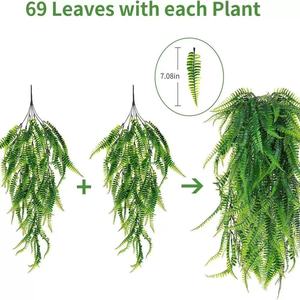 Plante suspendue artificielle Hua Yishu, 80 cm, plante grimpante en pot, verdure, décoration intérieure - Product Image 4