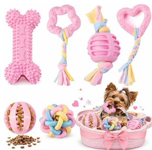 Giocattoli Interattivi a Forma di Osso per Cani con Impugnatura in Gomma - Giochi Resistenti per Tiro alla Fune per Cani di Tutte le Taglie, Allevia la Noia e Favorisce l'Addestramento - Product Image 6