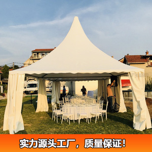 European StyleTent 4x4m Aluminum Alloy <b>Frame</b> PVC Waterproof Outdoor Wedding Party <b>Tent</b> - Product Image 3
