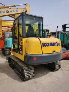 Excavatrice sur chenilles Komatsu PC56 d'occasion, modèle original Komatsu PC56, faible nombre d'heures de travail, bon état, à vendre - Product Image 5
