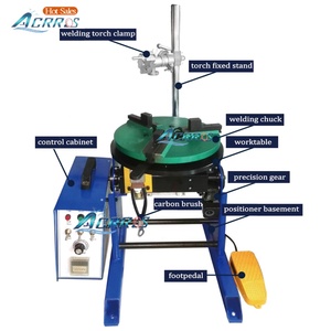 Posicionador de soldadura de tubo, 30Kg, 50Kg, 100Kg, con soporte para soplete, Portabrocas de 3 mordazas, 200Mm, 400Mm - Product Image 5