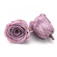 Fournitures de fleuriste en gros pour le bricolage : Roses éternelles enchantées, fleurs préservées à la glycérine, longue durée de conservation (3-5 ans)