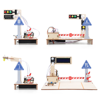 Kit éducatif Tscinbuny ESP32 STEM pour la ville intelligente, la maison intelligente et le transport intelligent, série de solutions éducatives, ressources pédagogiques, kit robotique