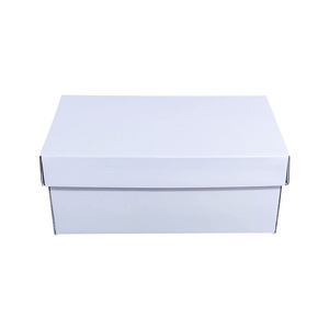 Kích thước tùy chỉnh Kraft Giấy hộp giày lưu trữ sóng vỏ sò gấp Carton Đóng Gói Quần áo túi xách đóng gói Hộp - Product Image 1