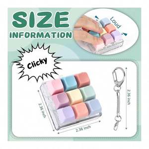 Llavero de Lujo con Tecla Personalizada de Aluminio CNC para Entusiastas y Coleccionistas de Teclados Mecánicos, con Caja de Regalo - Product Image 4