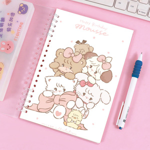 Mk025 Bán Buôn Mikko A5 Xoắn Ốc Máy Tính Xách Tay Kawaii Phim Hoạt Hình Sinh Viên A5 Máy Tính Xách Tay Văn Phòng Phẩm Chất Lượng Cao Line-Ràng Buộc Máy Tính Xách Tay - Product Image 2