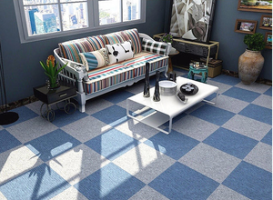 Tapis en PP 50x50 pour bureau Commercial, tapis de support modulaire en PVC pour bureau commercial - Product Image 4