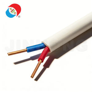 Câble plat BVVB à double <span class=keywords><strong>gaine</strong></span> en PVC pour boîte de distribution, équipement industriel, câblage fixe - Product Image 1