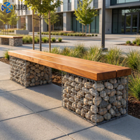 Cage en gabion soudée galvanisée à chaud haute résistance, panier à pierres soudé sur mesure pour la construction paysagère de jardins