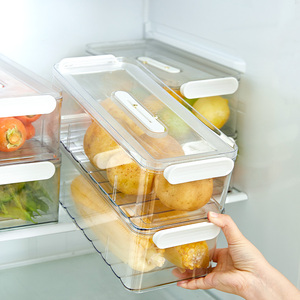 Wholesale Refrigerator Organizer Containers Set Kitchen Egg Fruit <strong>Fridge</strong> <strong>Storage</strong> Bins Plastic Container Box <strong>for</strong> <strong>Fridge</strong> - Product Image 1