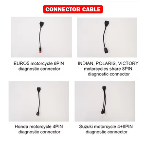 Kit de Cable Adaptador de Diagnóstico OBD para Motocicletas <span class=keywords><strong>LAUNCH</strong></span>, Compatible con <span class=keywords><strong>X431</strong></span> <span class=keywords><strong>PRO</strong></span> Elite PAD V, BMW, Ducati, Yamaha - Product Image 6