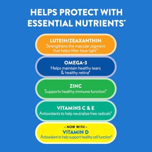 Cápsulas Blandas para la Salud Ocular para Adultos Mayores de 50 Años con Luteína, Zeaxantina, Omega 3, Antioxidantes para el Bienestar de la Visión, Marca Privada OEM - Product Image 3