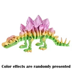 Juguete de Dinosaurio Impreso en 3D de Alta Calidad con Diseño de Esqueleto, Servicio de Modelos de Animales de Plástico - Product Image 2
