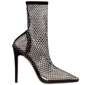 Delle signore del Diamante Della Gelatina Caviglia Stivali <span class=keywords><strong>Sandali</strong></span> per le Scarpe Da Donna - Product Image 5