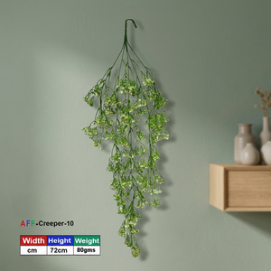 Planta Artificial de Follaje Verde, Tipo Enredadera, Resistente al Agua, Decorativa y Ecológica para Hogar u Oficina - Product Image 2