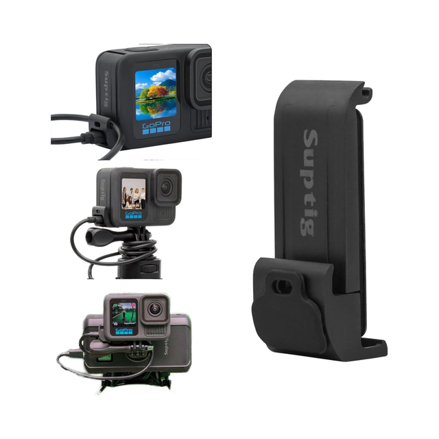 Suptig Upgrade Water Snow Resistant IPX 6 Waterproof Battery Door Cover for GoPro Hero 13 10 9 Sports Action Camera Accessories