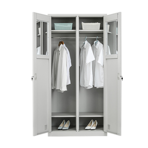 Tùy chỉnh thiết kế thép tủ văn phòng thép 2 cửa kim loại lưu trữ cao <span class=keywords><strong>Locker</strong></span> cho những dịp khác nhau cho việc thay đổi quần áo - Product Image 5