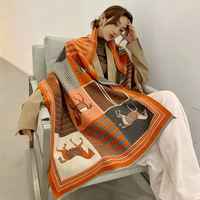 Nouvelle Cape Chic Style Européen et Américain 2026, Tendance Internet pour Streaming en Direct, Manteau Long Épais en Polyester à Motifs Géométriques