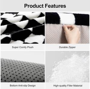 Pet <b>Sofa</b> <b>Bed</b> with PP Cotton Milk Fluff Filling Washable Removable Cover for Dogs Cats Small Animals Luxury - Product Image 6