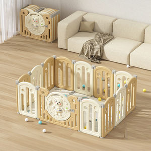 Vente en gros de parc pour bébé en plastique avec engrenage rotatif Intérieur facile à assembler Clôture pour enfants Aire de <span class=keywords><strong>jeux</strong></span> de sécurité pour enfants d'âge préscolaire - Product Image 1