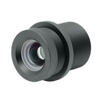 Objectif de projection M42 de 25 mm, grand angle de 53,1 degrés pour projecteur de logo LED, ciel étoilé et éclairage de projection publicitaire