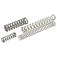 Ressorts de compression robustes en acier inoxydable, bobinés sur mesure, zingués, haute précision pour l'industrie et la quincaillerie