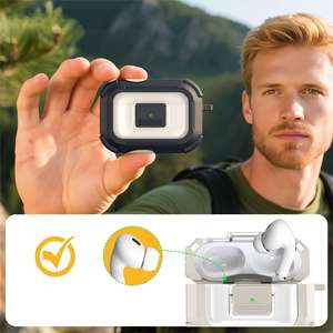 Étui de protection pour écouteurs AirPods Pro 3, coque magnétique qui reste en place, protection intégrale, étui anti-chute pour écouteurs - Product Image 4