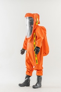 Traje <span class=keywords><strong>de</strong></span> Protección Química Sellado <span class=keywords><strong>a</strong></span> Precio <span class=keywords><strong>de</strong></span> Fábrica en China para Operaciones con Gases Tóxicos y Salpicaduras <span class=keywords><strong>de</strong></span> Líquidos - Product Image 2