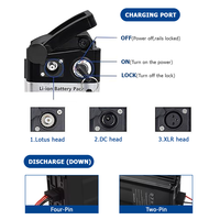 Baterai E-Bike Solid State Silver Fish Isi Ulang 24v 36v 48v 60v 8ah 10ah 20ah 30ah 50ah 2000 Siklus Paket Baterai Listrik
