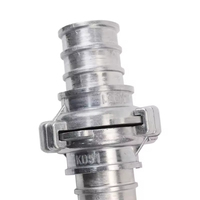 Tanduk Rusia standar aluminium Aloi Jet api Nozzle perlengkapan pemadam kebakaran aksesori untuk Fire Hydrant