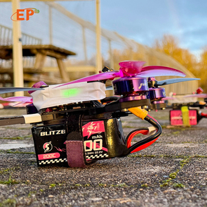 แบตเตอรี่ BUNNY 200C สำหรับโดรน 6s Li-ion ความจุ 1300mah 1520mah 1650mah แบตเตอรี่สำหรับ RC Racing UAV 4570140 200C ความเร็วการคายประจุสูง - Product Image 2