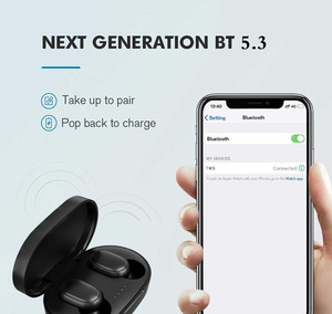 A6S TWS Wireless Earbuds Stereo Headset 5.3 Stereo Headphones Sport Noise Cancelling <b>Mini</b> Earphone - Product Image 5