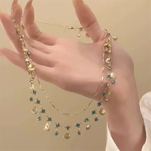 Glands Colliers Bracelet pour Femmes Fine Jewelry Light Luxury Shell Choker Necklace - Product Image 4