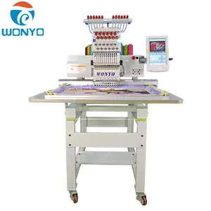 Single Head Automatique Embroidery Machine a Broderie Machine Logo/Hat/Shirts Embroider