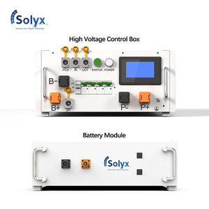 Solyx GHS-100 Harga Terjangkau Kualitas Baik Baterai LiFePO4 Tegangan Tinggi yang Dapat Ditumpuk untuk Solusi Penyimpanan Energi Rumah BESS 5.12kWh IP54 - Product Image 2