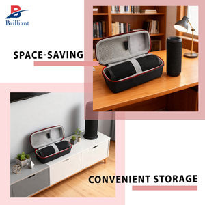 Không thấm nước Eva <span class=keywords><strong>Bluetooth</strong></span> loa mang túi & Trường hợp cho Boombox 3 du lịch cứng di động bảo vệ EVA Loa trường hợp - Product Image 4