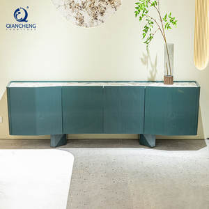 Fabricante de soporte de <span class=keywords><strong>televisión</strong></span> muebles de sala de estar moderno personalizado hotel de lujo TV gabinete de pared italiano aparador buffet - Product Image 3