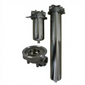 ตัวกรองแบบตลับพร้อมตัวเรือนสแตนเลสสำหรับน้ำ ของเหลว และโรงงานบำบัดไวน์ - Product Image 1