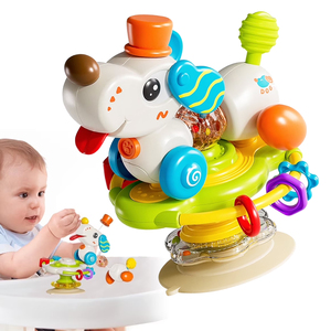 Jouets sensoriels <span class=keywords><strong>pour</strong></span> bébés YINGNISI <span class=keywords><strong>à</strong></span> <span class=keywords><strong>ventouse</strong></span> rotative, jouets <span class=keywords><strong>pour</strong></span> table <span class=keywords><strong>à</strong></span> manger, <span class=keywords><strong>chaise</strong></span> <span class=keywords><strong>haute</strong></span>, 6-12 mois - Product Image 1