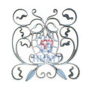 Plateau de fleurs en fer forgé moderne, complexe et exquis, durable et résistant à l'eau pour portes et escaliers - Product Image 5