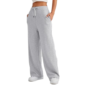 <span class=keywords><strong>Pantaloni</strong></span> sportivi larghi larghi da <span class=keywords><strong>donna</strong></span> stile High Street <span class=keywords><strong>pantaloni</strong></span> sportivi Cargo Hip Hop Cargo elasticizzati a <span class=keywords><strong>gamba</strong></span> <span class=keywords><strong>larga</strong></span> - Product Image 5