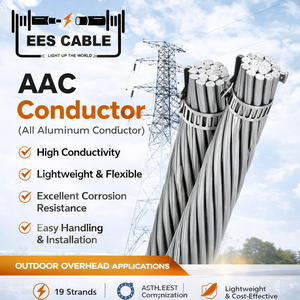 <span class=keywords><strong>Cable</strong></span> Aéreo de <span class=keywords><strong>Aluminio</strong></span> Trenzado (AAC) de <span class=keywords><strong>250</strong></span> <span class=keywords><strong>MCM</strong></span>, 19 Hilos, Valerian, ASTM B231 / B232 - Product Image 1