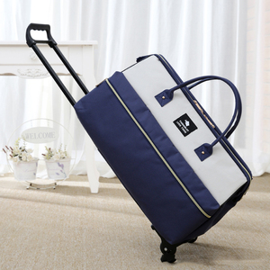 Sac à roulettes moderne classique et simple pour hommes et femmes Bagages d'embarquement étanches avec orthographe Ywheel Travel Trolle Bag - Product Image 2