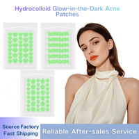 Patchs Hydrocolloïdes Anti-Acné Phosphorescents à Bordure Fine, Véganes, pour Tous Types de Peau - Meilleures Ventes